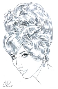 HAIRDO #6 Original sketch