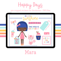 Happy Days - Mara Digital Sticker Set