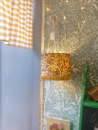 Image 1 of Lampe baladeuse en tissu vintage 