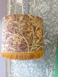 Image 2 of Lampe baladeuse en tissu vintage 