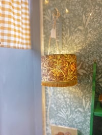Image 3 of Lampe baladeuse en tissu vintage 