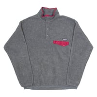 Image 1 of Vintage '94 Patagonia Synchilla Snap T Fleece - Grey & Red 