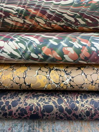 Image 1 of Marbled Paper Assorted Listing - Sheets 1-4 (to purchase individually)