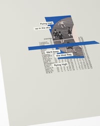 Image 2 of Chelsea FC Vintage Programme Collage – Football Art Print – Series 1