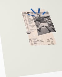 Image 2 of Chelsea FC Vintage Programme Collage – Football Art Print – Series 3