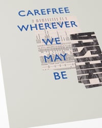 Image 2 of Chelsea FC Vintage Programme Collage – Football Art Print – Series 4