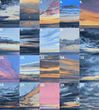 Sunset Paintings