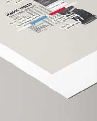 Image 3 of Crystal Palace FC Vintage Programme Collage – Football Art Print – Series 1