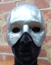 Phantom Silver Half Face Mask