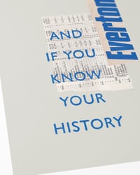Image 2 of Everton FC Vintage Programme Collage – Football Art Print – Series 4