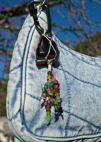 Image 1 of Grigri #6 Obsidienne arc-en-ciel