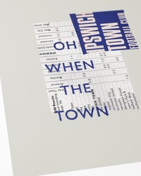 Image 2 of Ipswich Town FC Vintage Programme Collage – Football Art Print – Series 4