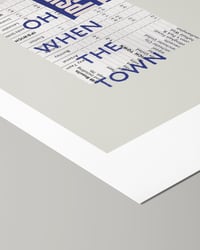 Image 3 of Ipswich Town FC Vintage Programme Collage – Football Art Print – Series 4