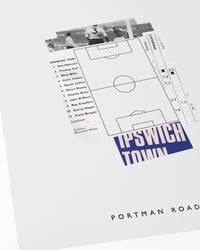 Image 2 of Ipswich Town FC Vintage Programme Collage – Football Art Print – Series 5