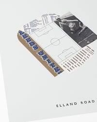 Image 2 of Leeds United Vintage Programme Collage – Football Art Print – Series 5