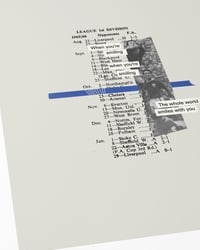 Image 2 of Leicester City FC Vintage Programme Collage – Football Art Print – Series 1