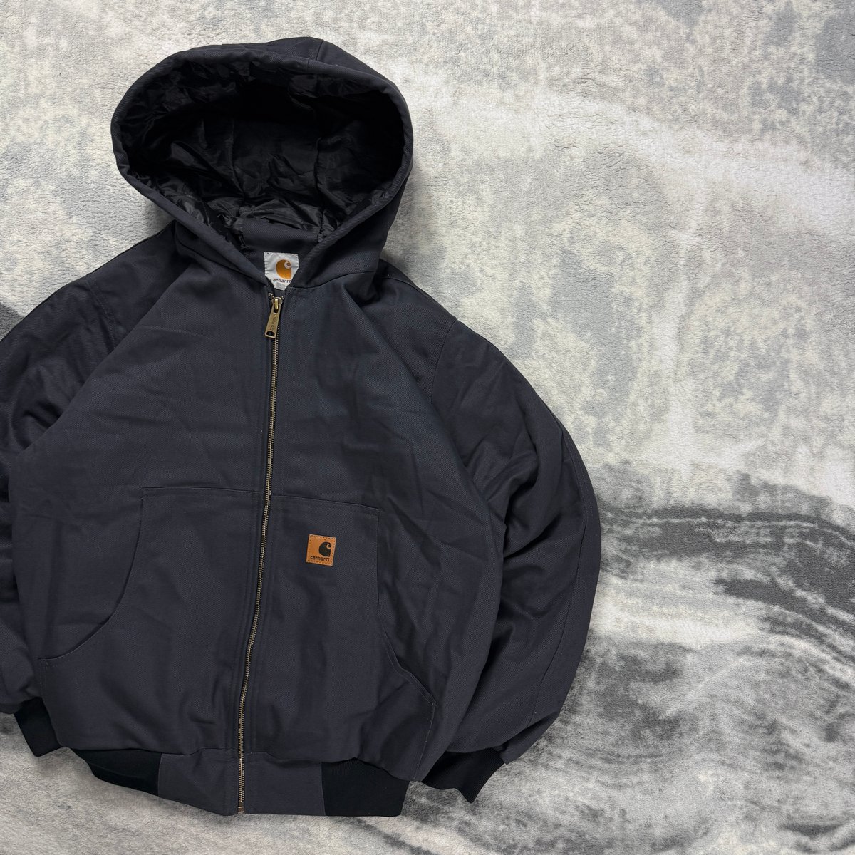 USA製 Carhartt アクティブジャケット グラベル グレー 灰 パーカー
