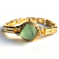 Image 1 of foxy flourite bracelet