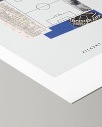 Image 3 of Leicester City FC Vintage Programme Collage – Football Art Print – Series 5