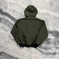 Image 5 of Carhartt Forrest Green 90s 2000s Style Reworked Detroit Active Hoodie Jacket Medium