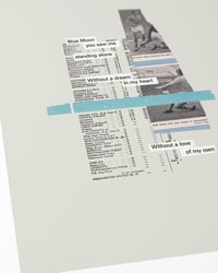 Image 2 of Manchester City FC Vintage Programme Collage – Football Art Print – Series 1