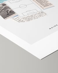 Image 3 of Manchester City FC Vintage Programme Collage – Football Art Print – Series 5