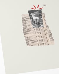 Image 2 of Manchester United FC Vintage Programme Collage – Football Art Print – Series 3