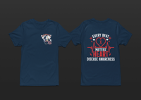 Image 3 of Every Beat Matters Heart Awareness Tee