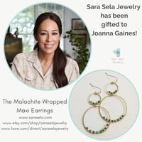 Image 1 of Gem Wrapped Earrings