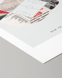 Image 3 of Manchester United FC Vintage Programme Collage – Football Art Print – Series 5