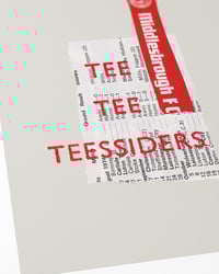 Image 2 of Middlesbrough FC Vintage Programme Collage – Football Art Print – Series 4