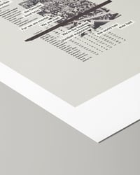 Image 3 of Newcastle United FC Vintage Programme Collage – Football Art Print – Series 1