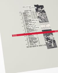 Image 2 of Nottingham Forest FC Vintage Programme Collage – Football Art Print – Series 1