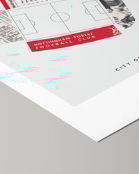 Image 3 of Nottingham Forest FC Vintage Programme Collage – Football Art Print – Series 5