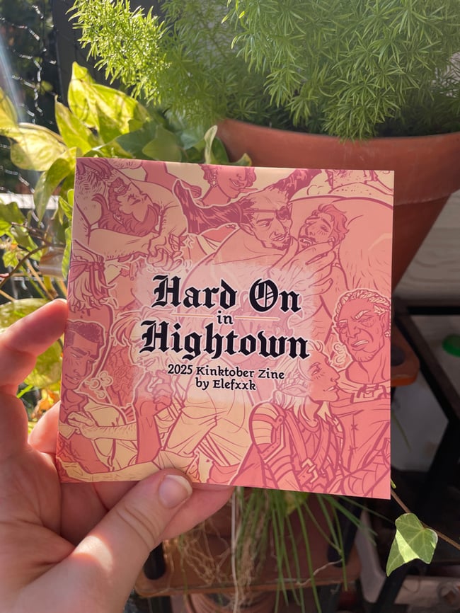 Hard-On in Hightown: a DA Kinktober Zine