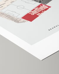 Image 3 of Sheffield United Vintage Programme Collage – Football Art Print – Series 5