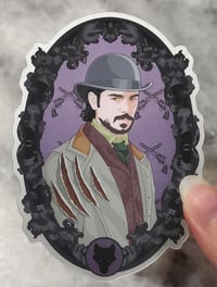 Image 1 of Cowboy Portrait Stickers