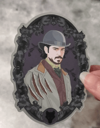 Image 2 of Cowboy Portrait Stickers