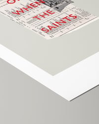 Image 3 of Southampton FC Vintage Programme Collage – Football Art Print – Series 4