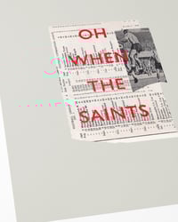 Image 2 of Southampton FC Vintage Programme Collage – Football Art Print – Series 4