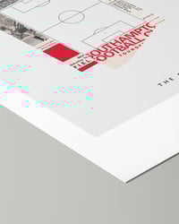 Image 3 of Southampton FC Vintage Programme Collage – Football Art Print – Series 5