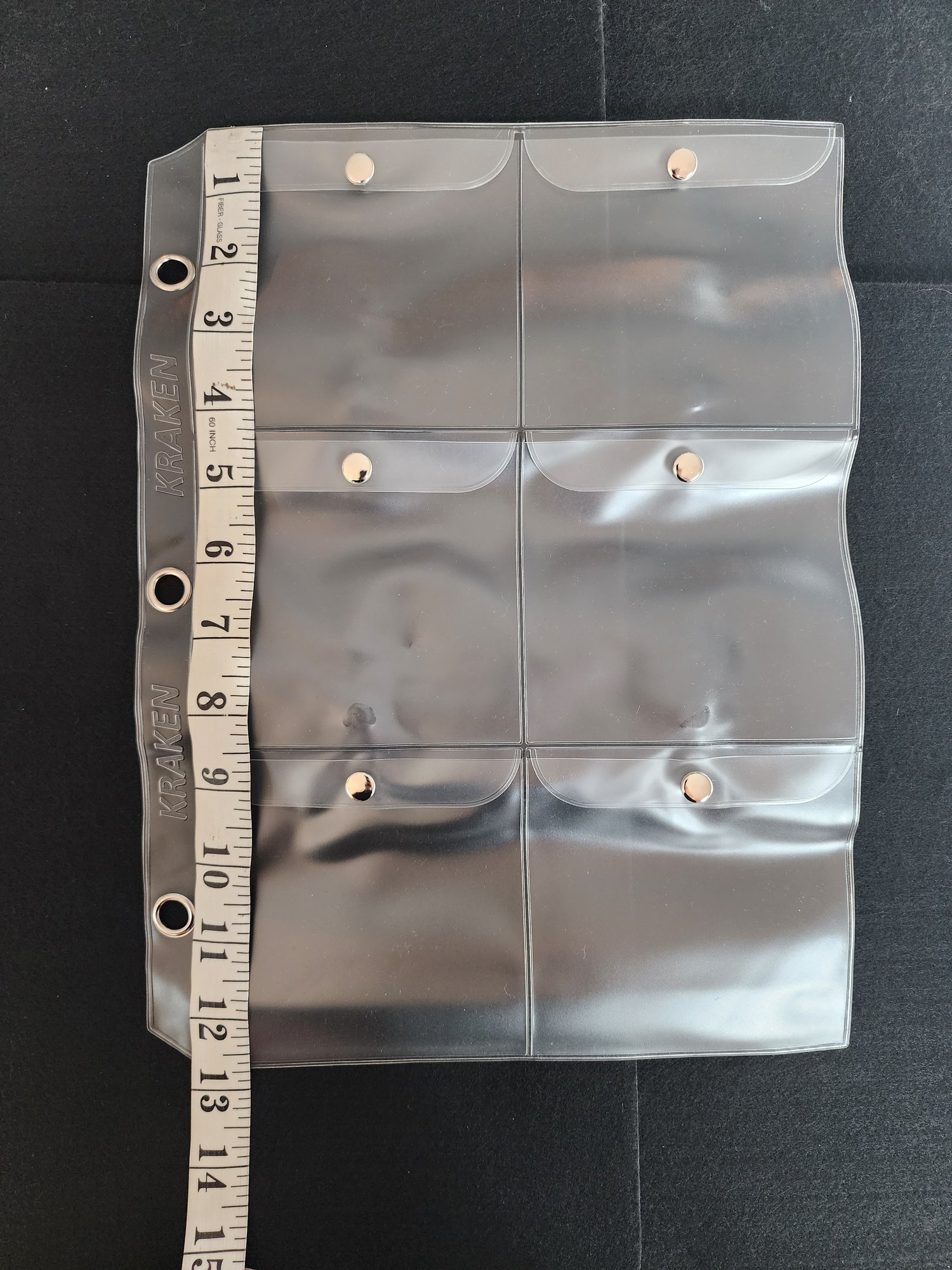 Image of kraken 6 pocket pin sheets