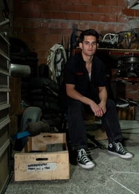 Image 6 of Camisa manga corta negra Greasy Bobber x Dickies