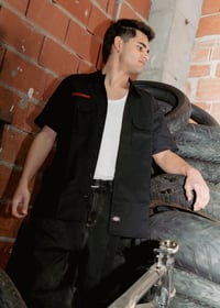 Image 1 of Camisa manga corta negra Greasy Bobber x Dickies