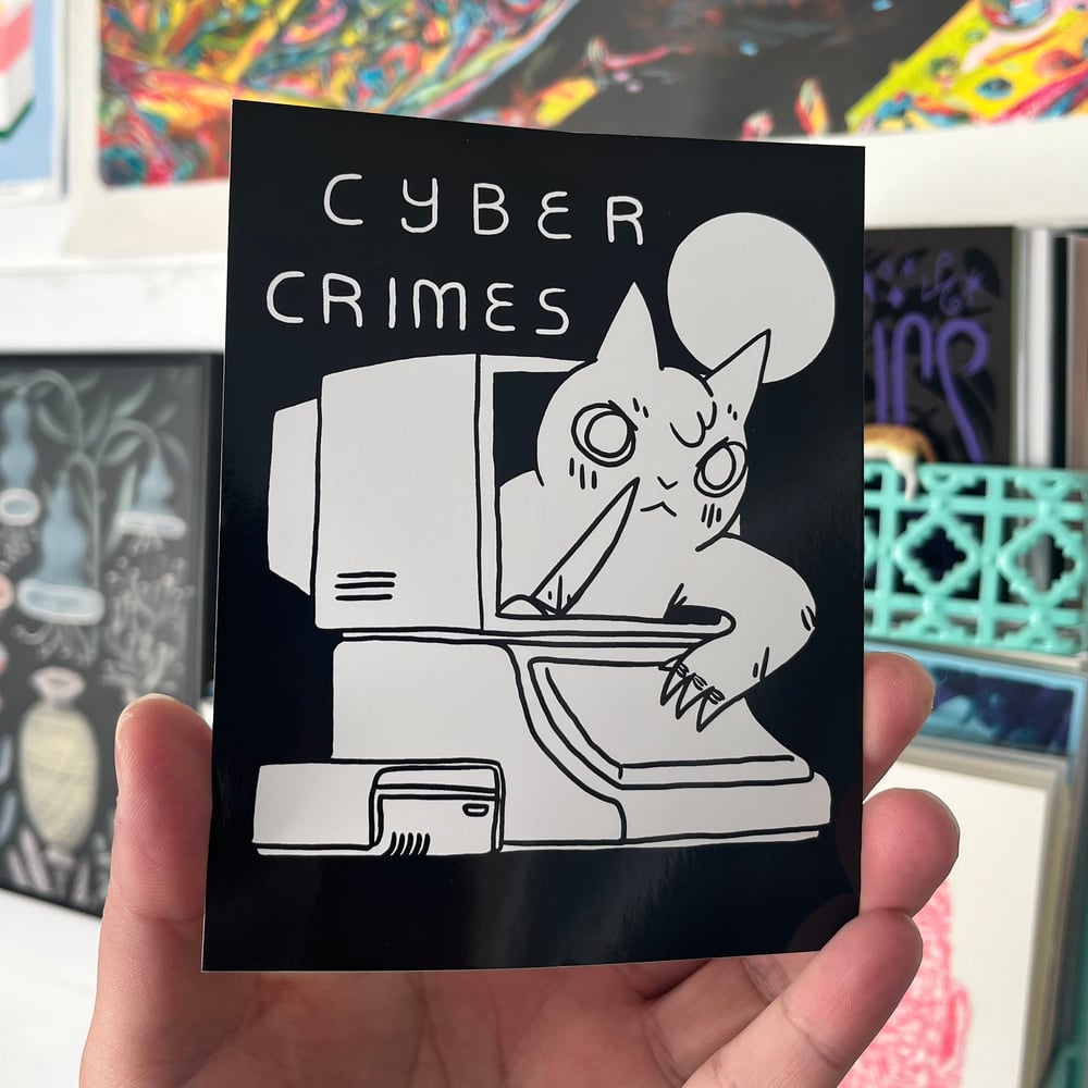 Image of Cyber Crimes Sticker