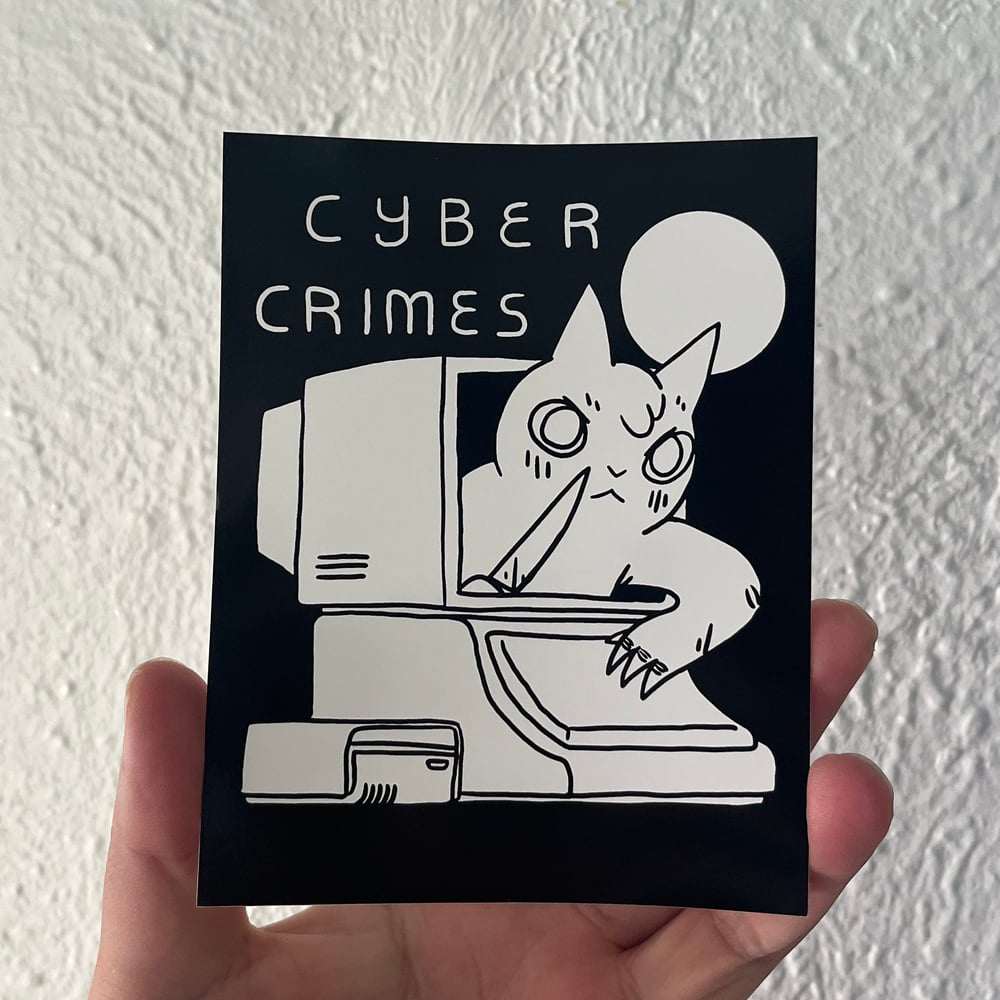 Image of Cyber Crimes Sticker