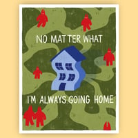 Image of "no matter what" print