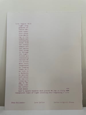 Image of Love Letter