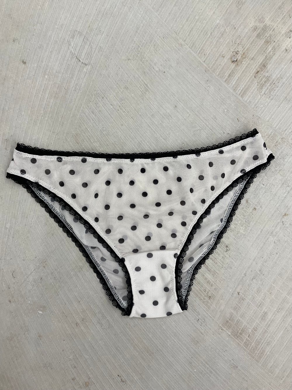 Mesh Panties with dots