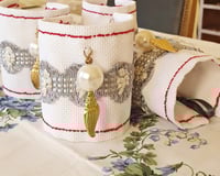 Image 1 of Napkin tie "Fès" - Set of 4